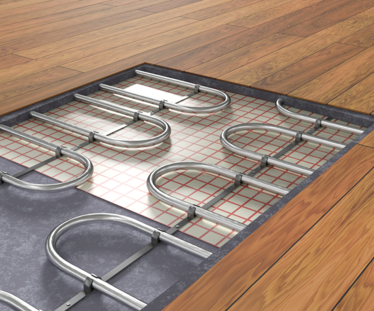 radiant floor heating picture